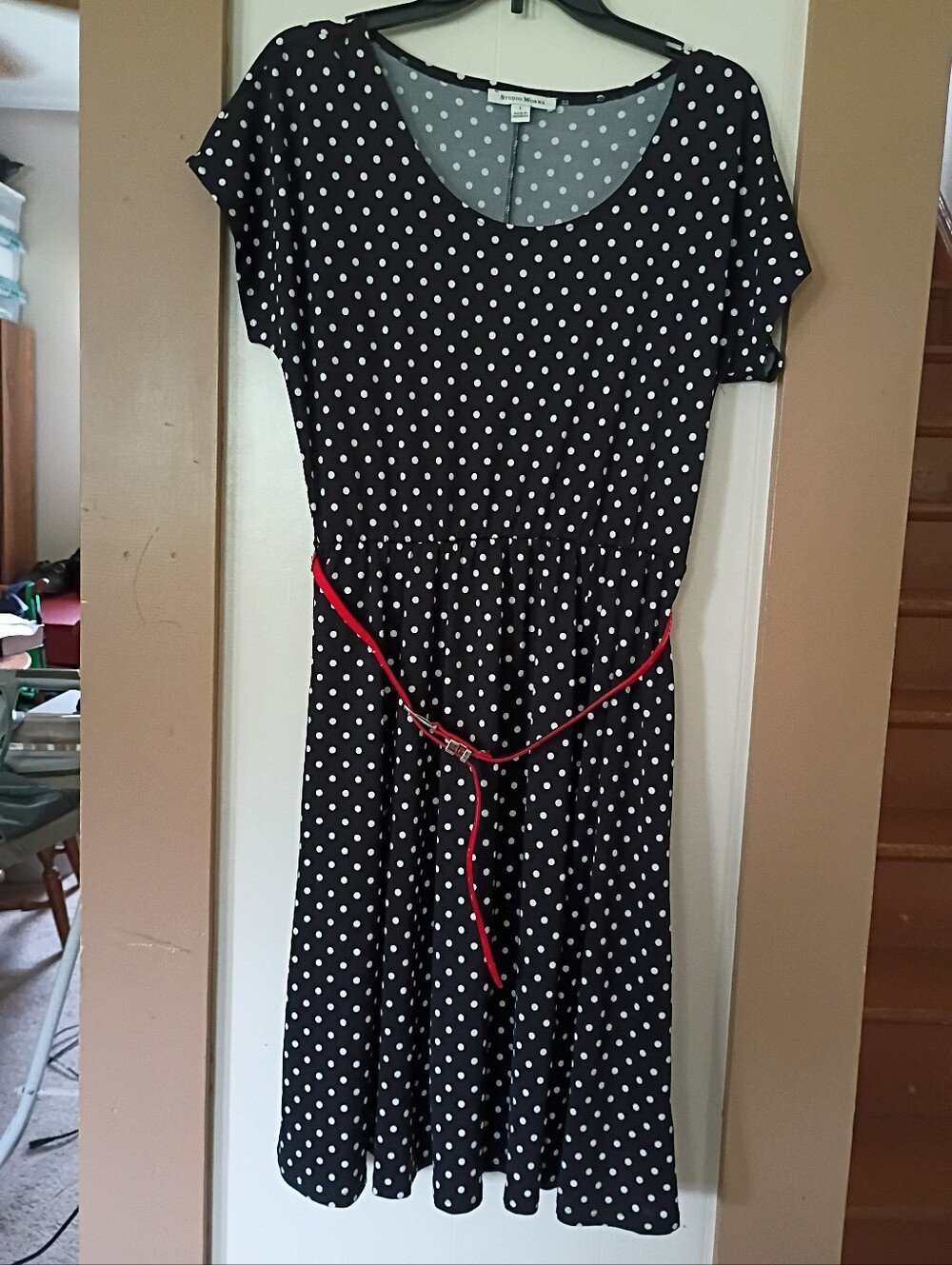 Black And White Polka Dot Dress I Studio Works